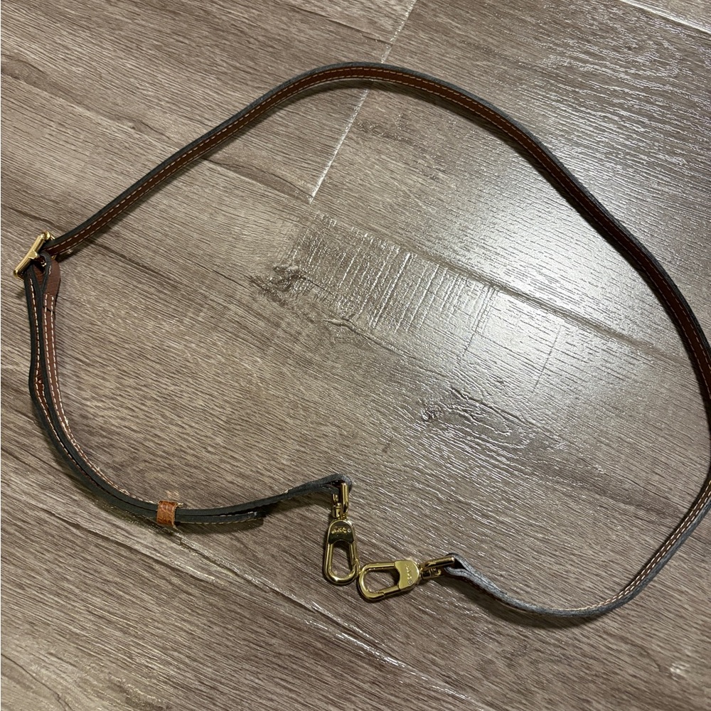 Brown Leather Bag Strap